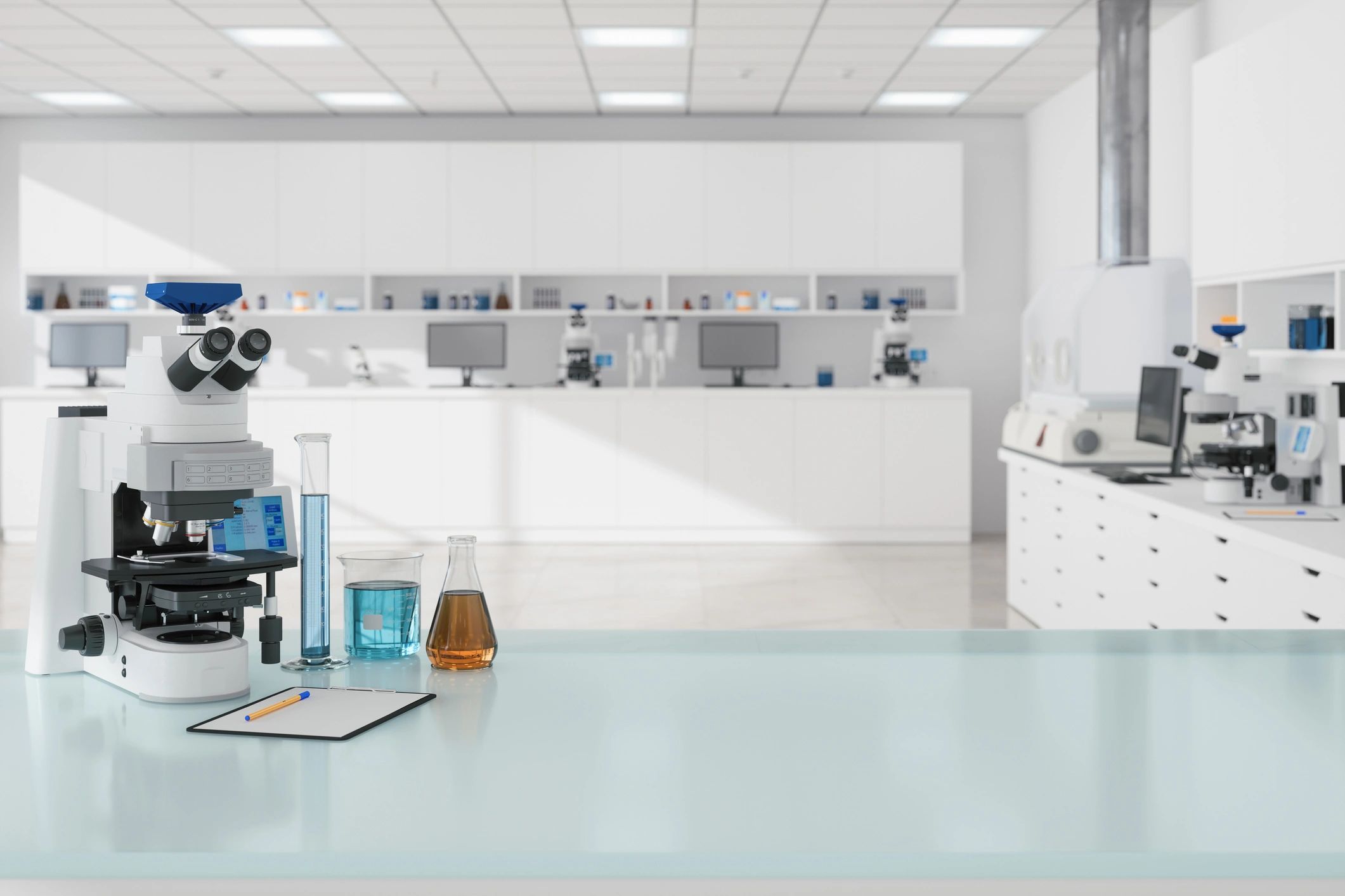 modern pharmaceutical laboratory